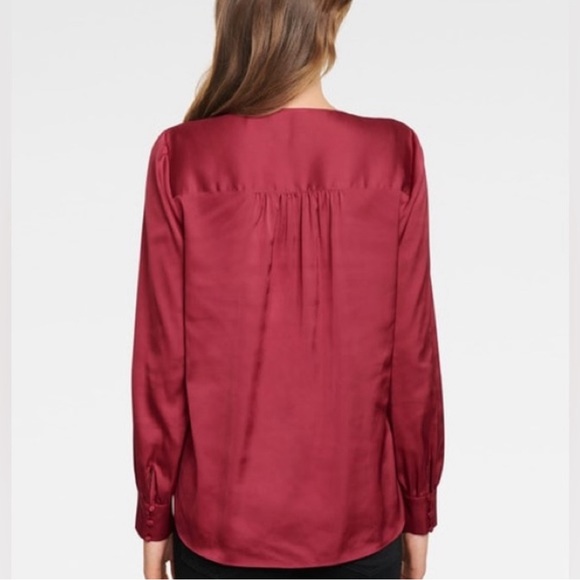 Ever New Sandra Gathered Yoke Wrap Shirt - Picture 3 of 9